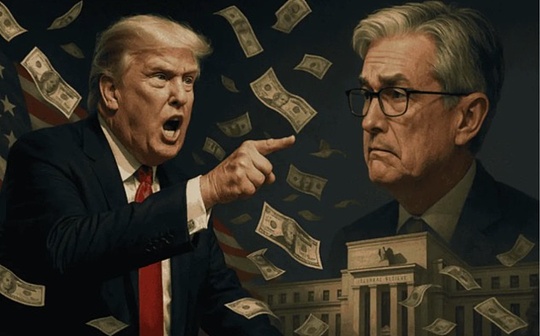 トランプ大統領は「今すぐ解任したいが思いとどまっている」とパウエル議長を激怒した。