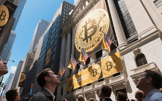 ビットコインと暗号通貨はウォール街を占めています