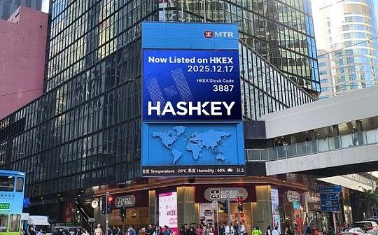 认购近400倍的Hashkey 还是难免首日破发…