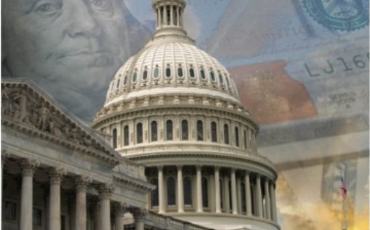 The U.S. government’s outstanding national debt exceeds $30 trillion for the first time, doubling from 2018